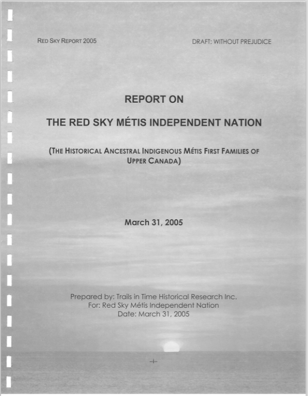 Image of Alison Gale's Report